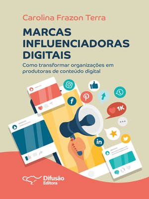 cover image of Marcas influenciadoras digitais